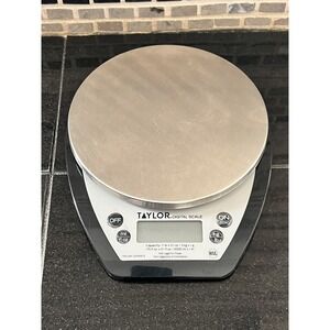 Digital Kitchen‎ Scale Taylor Up to 11 Pounds Capacity Battery Operated 1020NFS